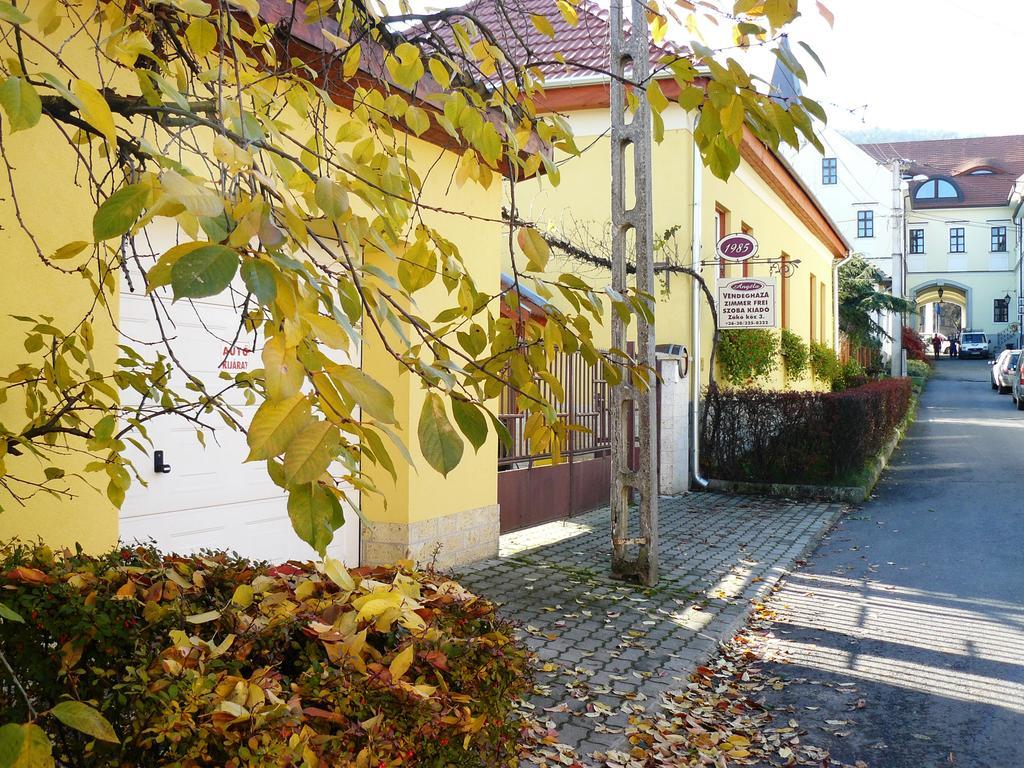 Hotel Angela Vendeghaz Tokaj Exterior foto