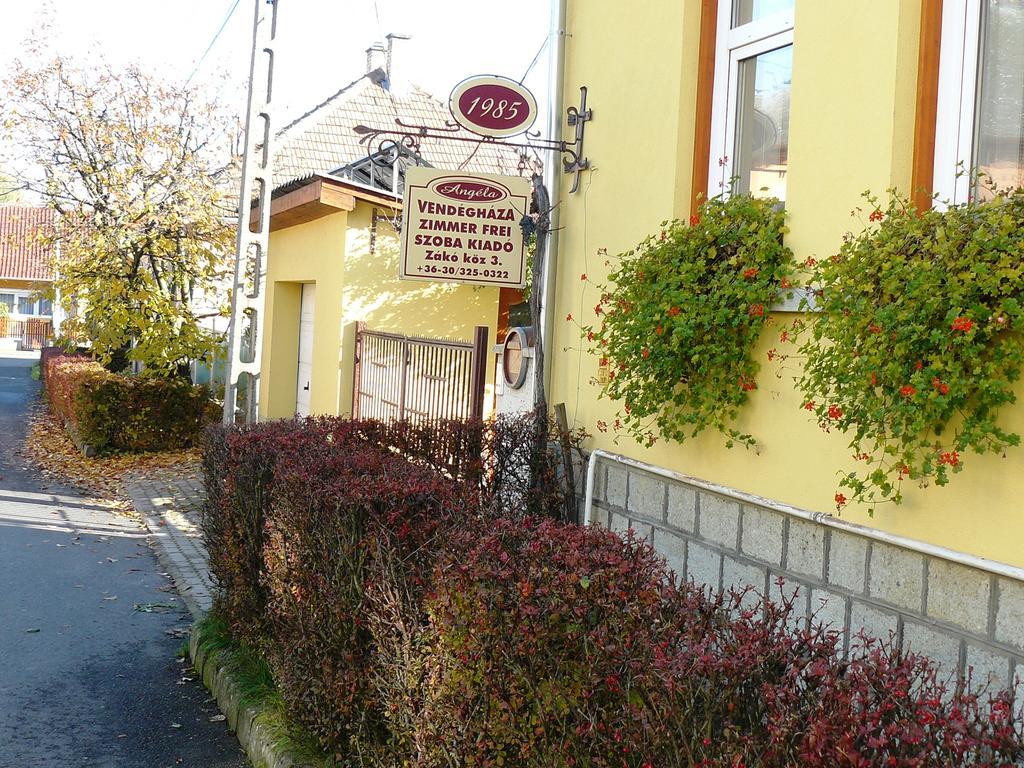 Hotel Angela Vendeghaz Tokaj Exterior foto